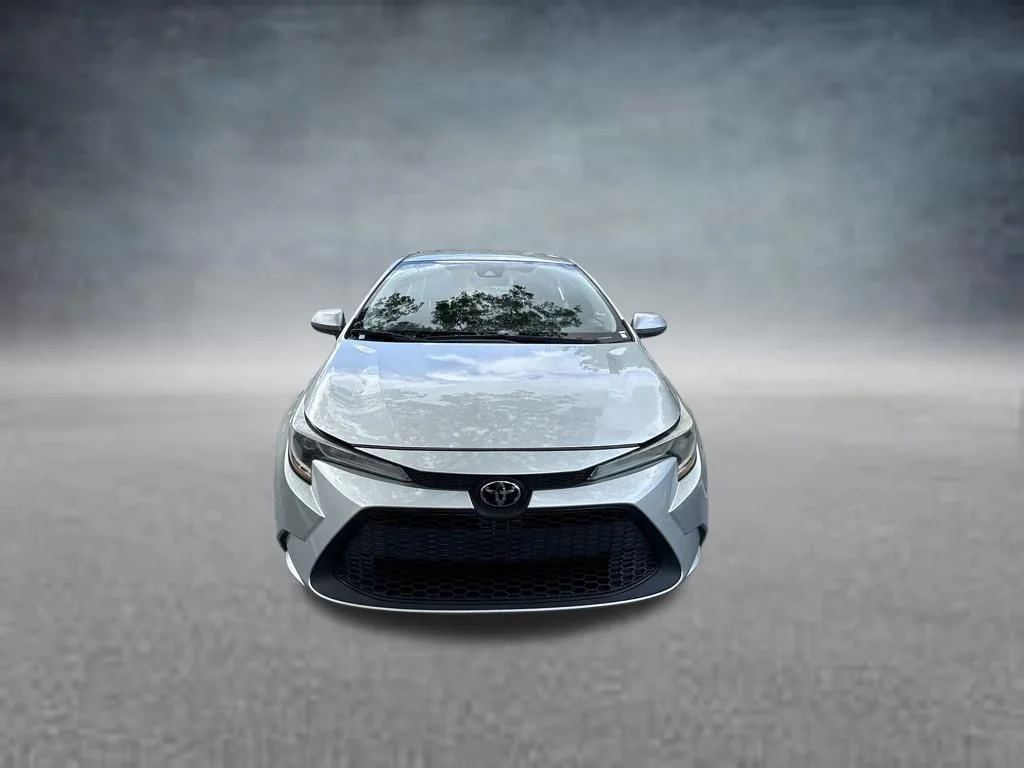 Certified Used 2022 Silver Toyota LE image 2