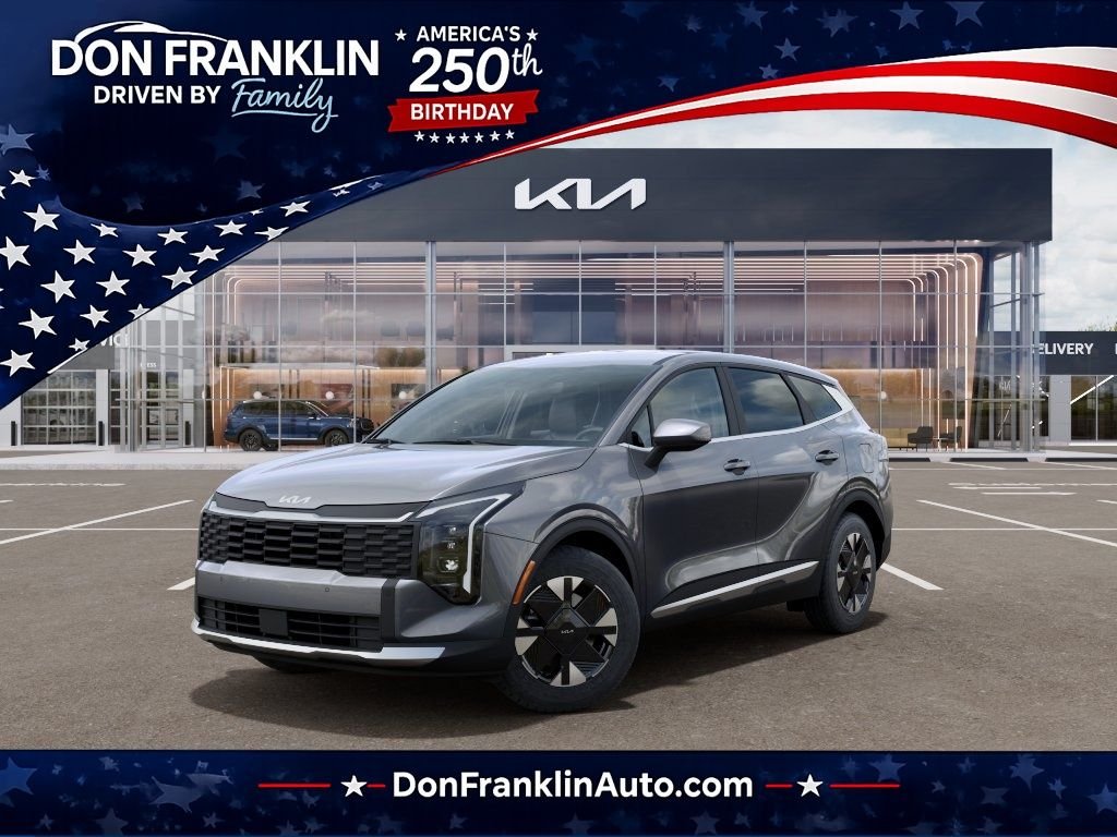 New 2026 Steel Gray Kia LX image 1