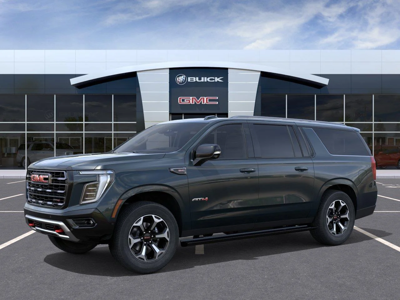 New 2026 Midnight Pine GMC AT4 Ultimate image 2