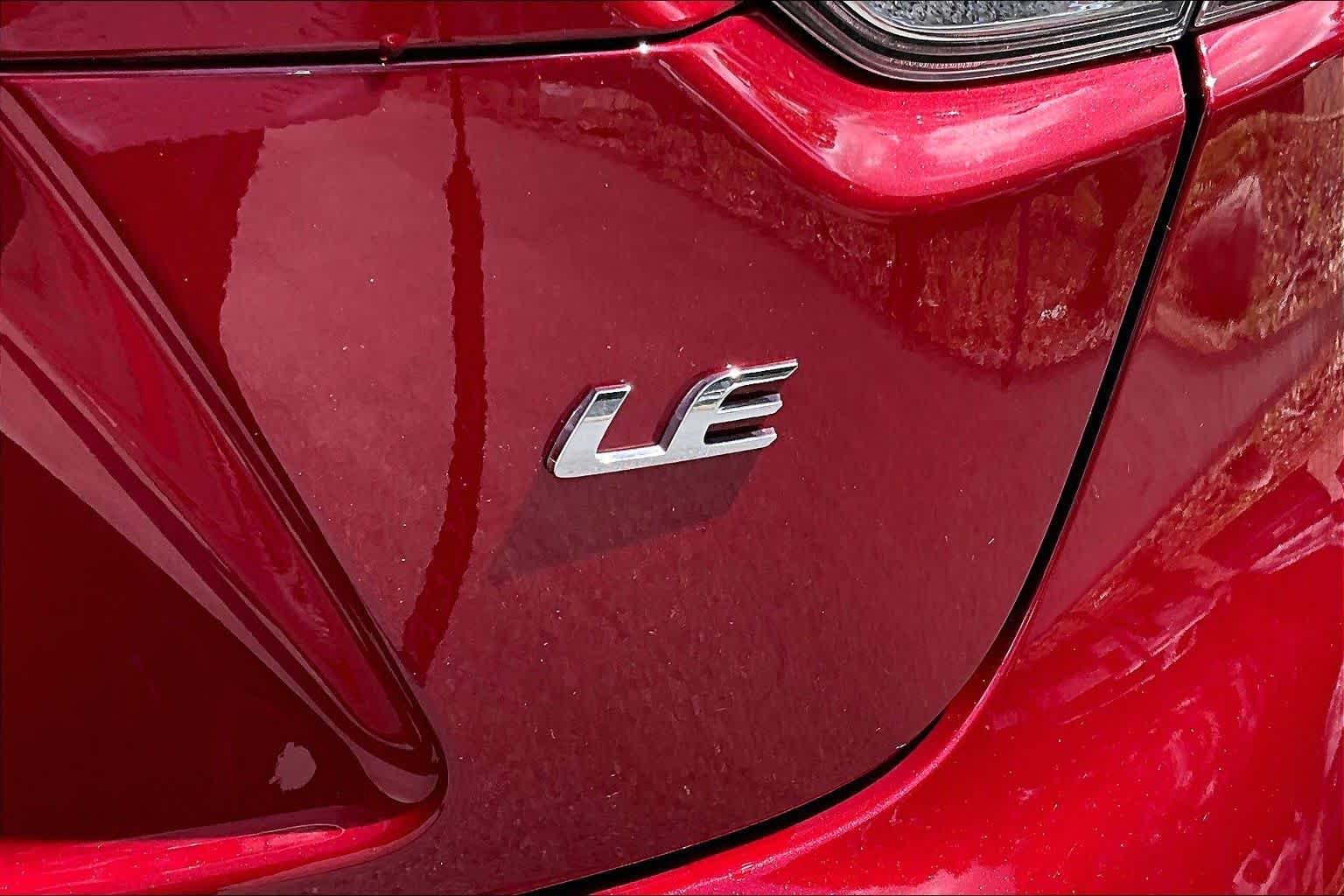 Used 2025 Ruby Flare Pearl Toyota LE image 10