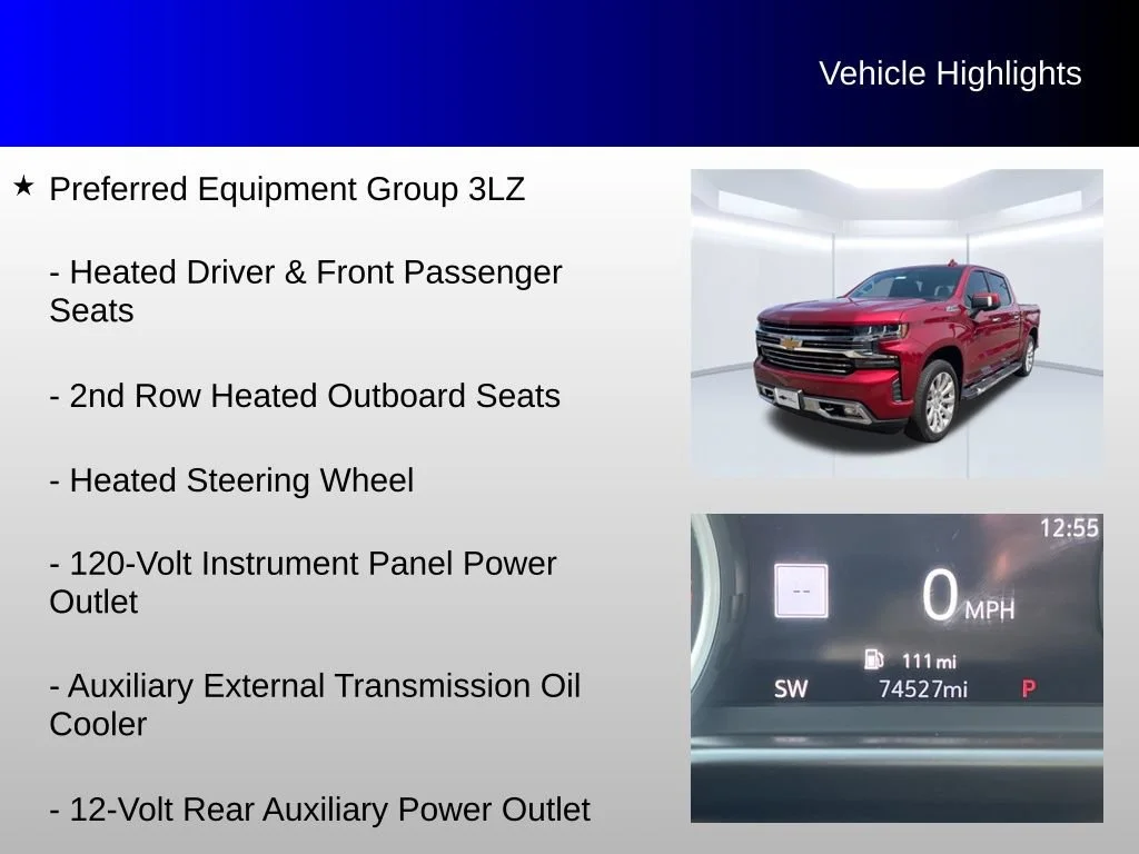 Used 2019 Red Chevrolet High Country image 24