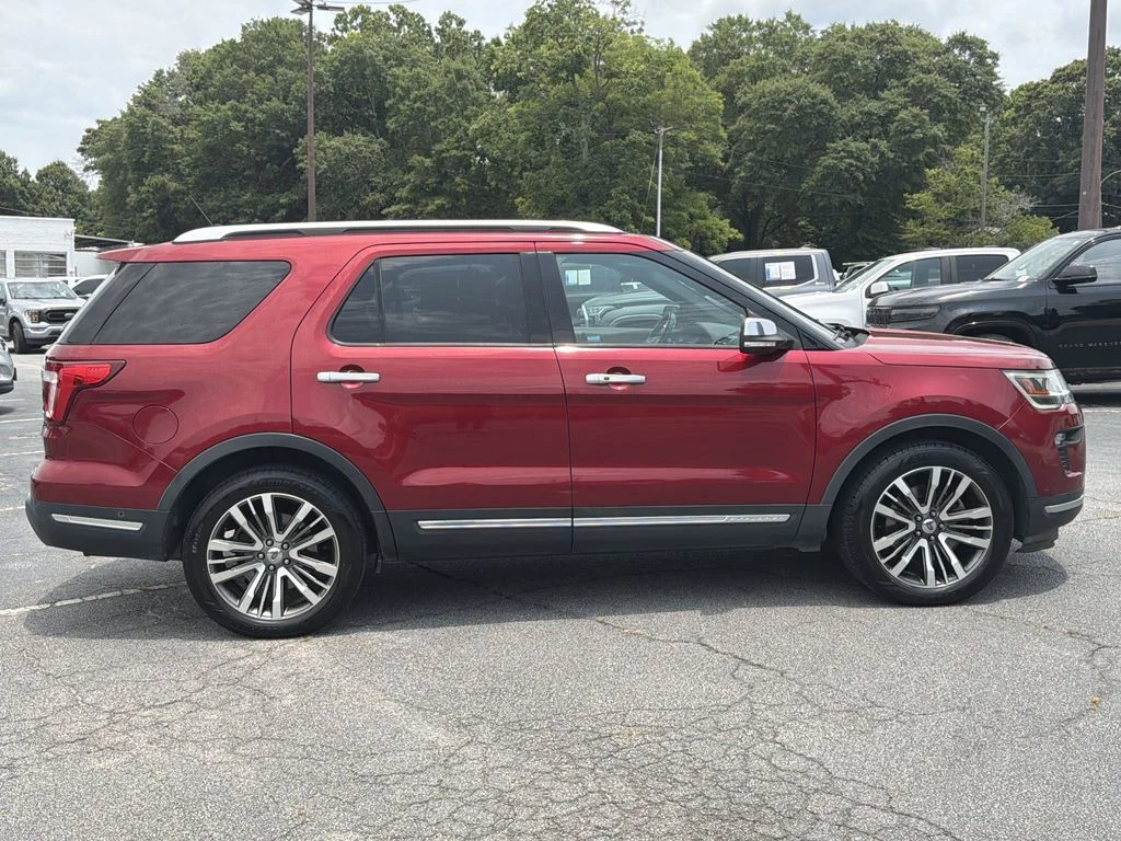 Used 2018 Red Ford Platinum image 8