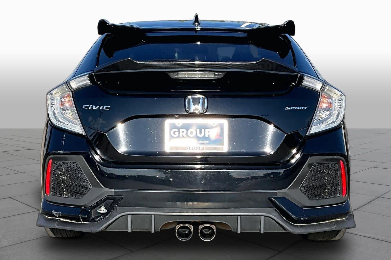 Used 2017 Crystal Black Pearl Honda Sport image 5