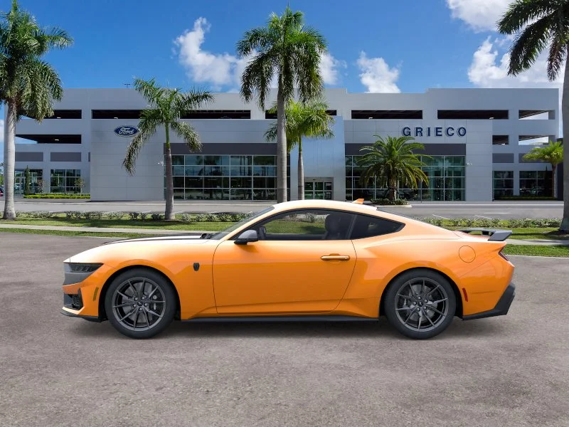 New 2026 Orange Fury Metallic Tri-coat Ford Dark Horse® Premium image 3
