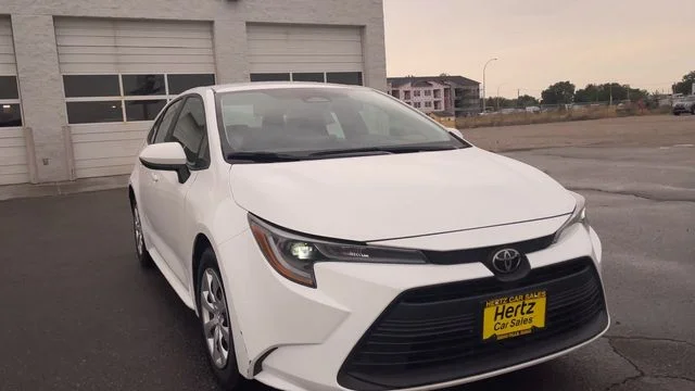 Used 2024 White Toyota LE image 4