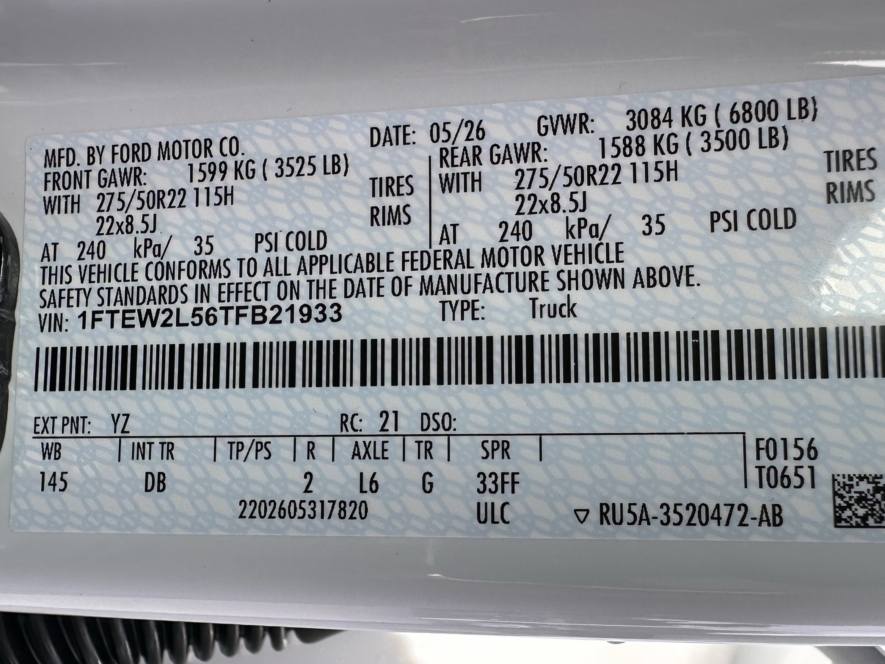 New 2026 Oxford White Ford STX® image 29