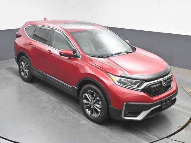 Used 2021 Radiant Red Metallic Honda AWD EX-L image 13