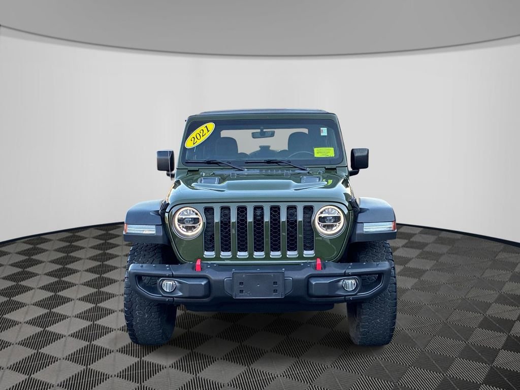 Used 2021 Green Jeep Rubicon image 2