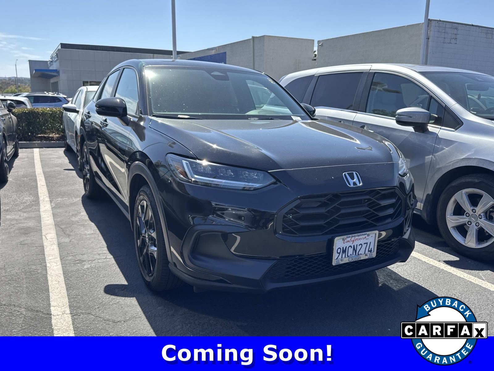 Certified Used 2024 Crystal Black Pearl Honda Sport image 1