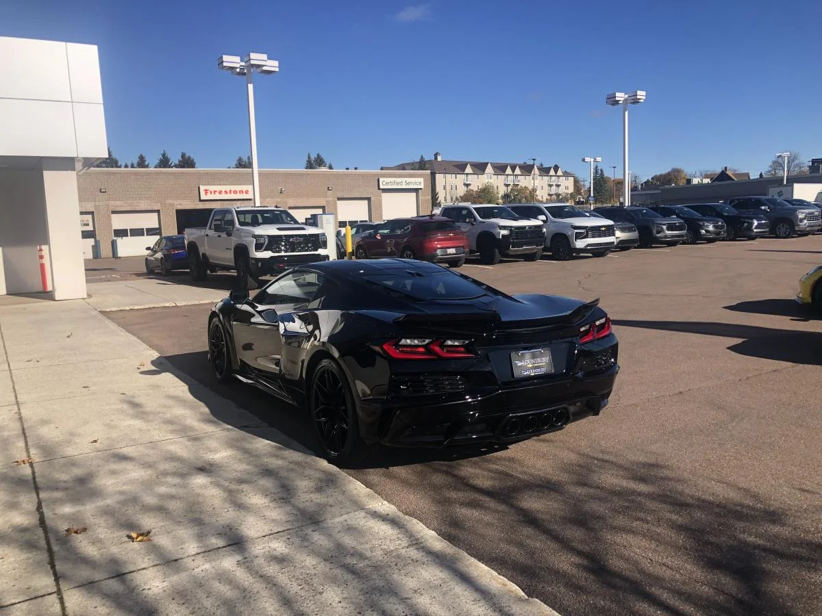 New 2026 Black Chevrolet Z06 Cpe 2LZ image 5