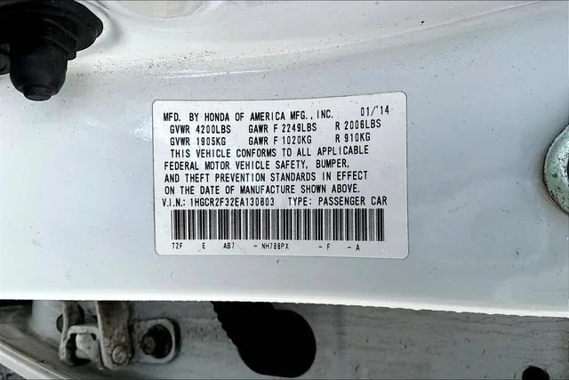 Used 2014 White Honda LX image 5