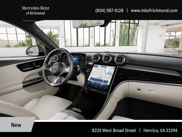 New 2026 Selenite Grey Metallic Mercedes-Benz C 300 image 6