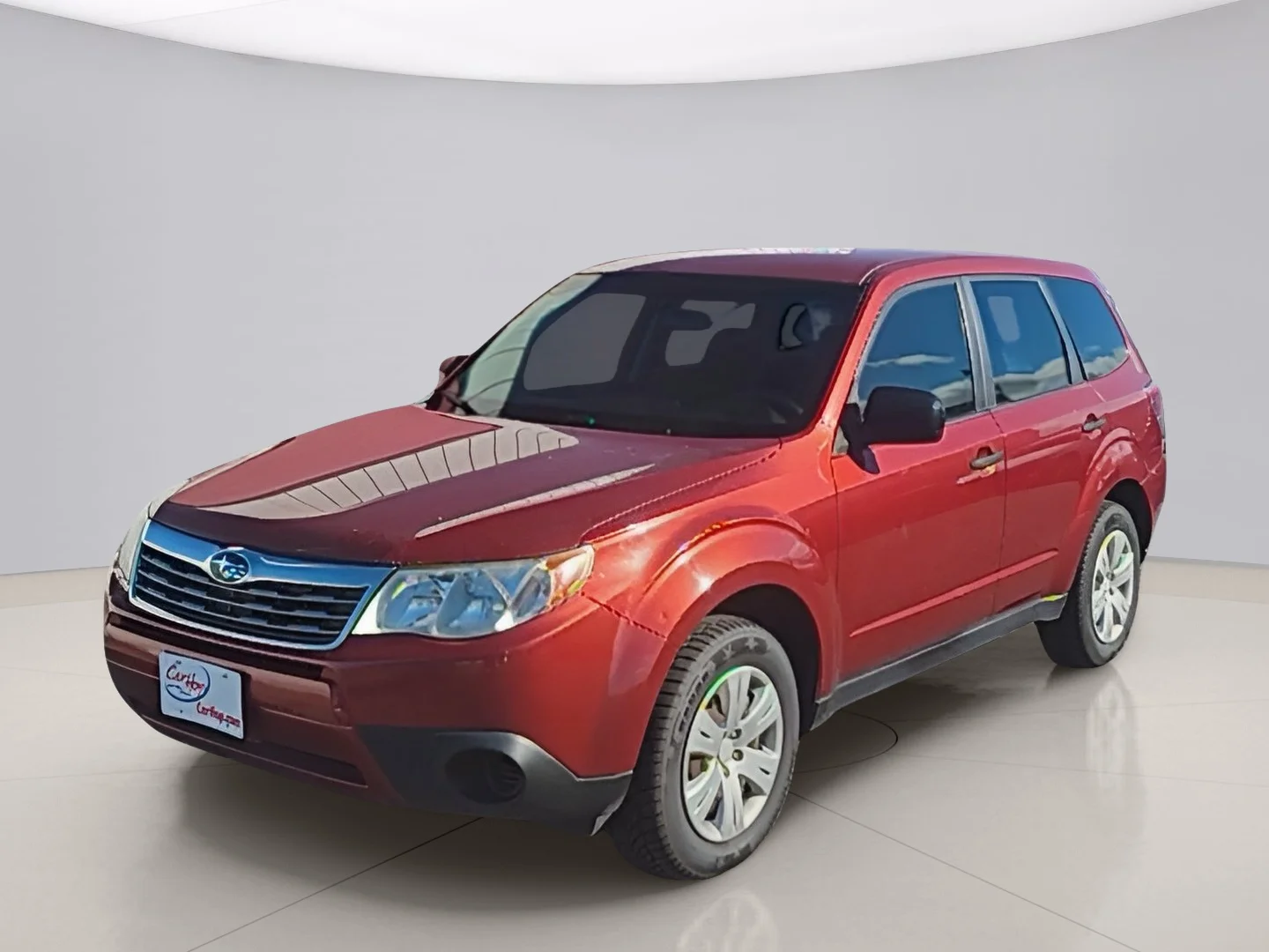 Used 2010 Red Subaru 2.5X image 1