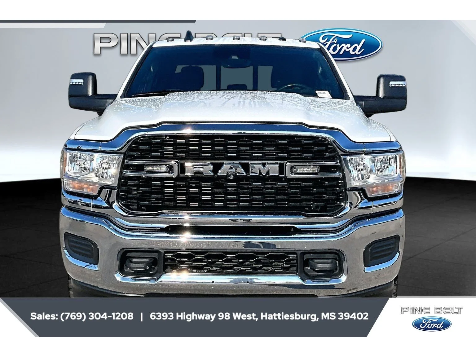 Used 2023 Bright White Clearcoat Ram Tradesman image 3