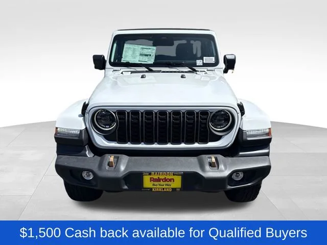 New 2026 Bright White Clear-Coat Exterior Paint Jeep 85th Anniversary image 2