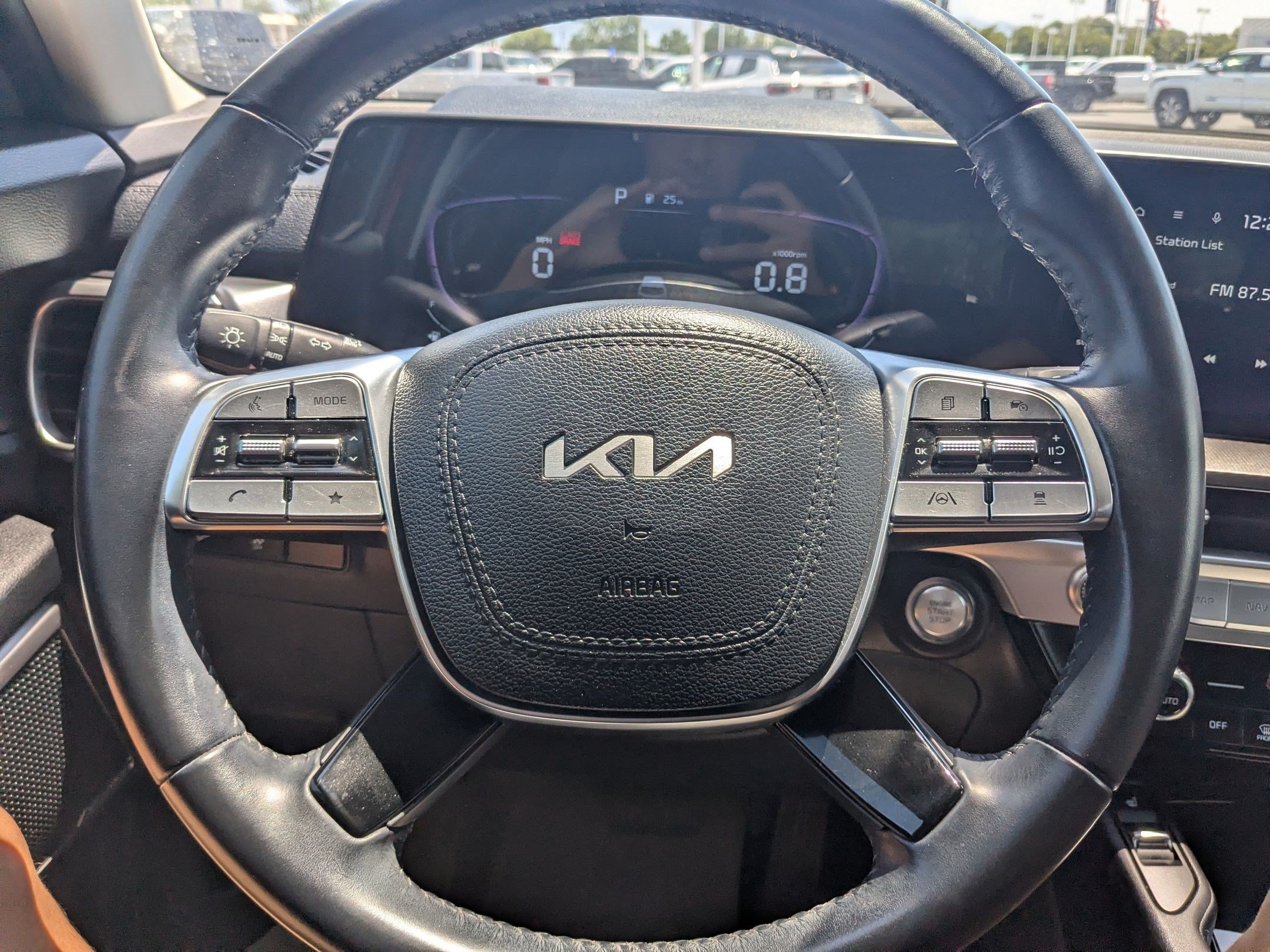 Used 2024 Dawning Red Kia S image 16