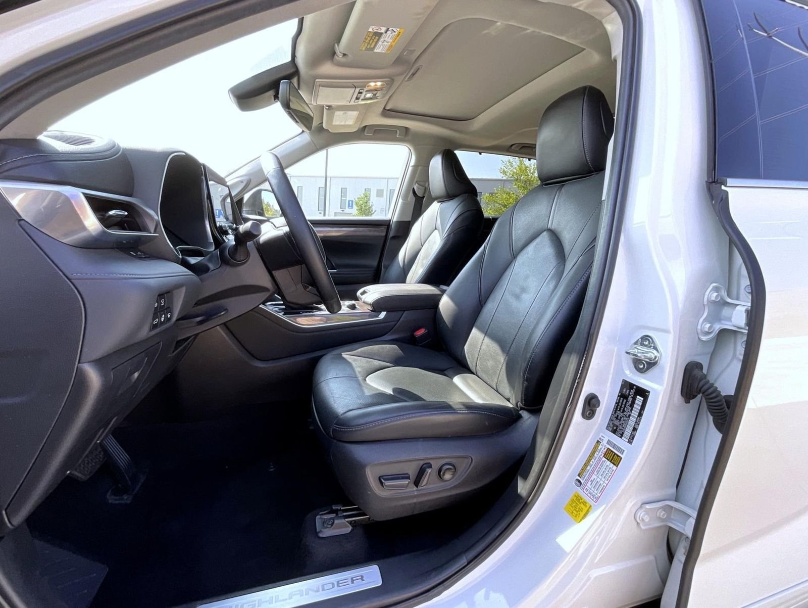 Used 2021 White Toyota Limited image 10