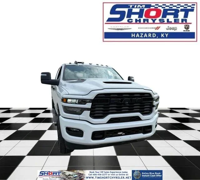 New 2026 Bright White Clearcoat RAM Black Express image 1