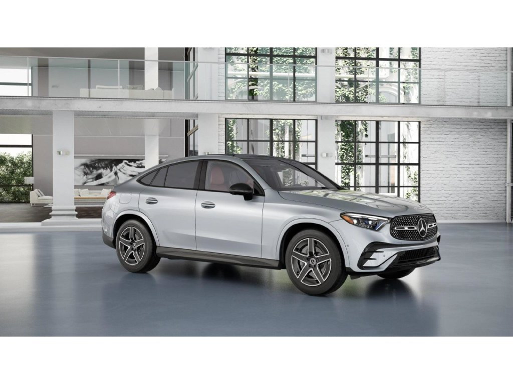 New 2027 Cirrus Silver Metallic Mercedes-Benz GLC 300 Coupe 4MATIC® image 12