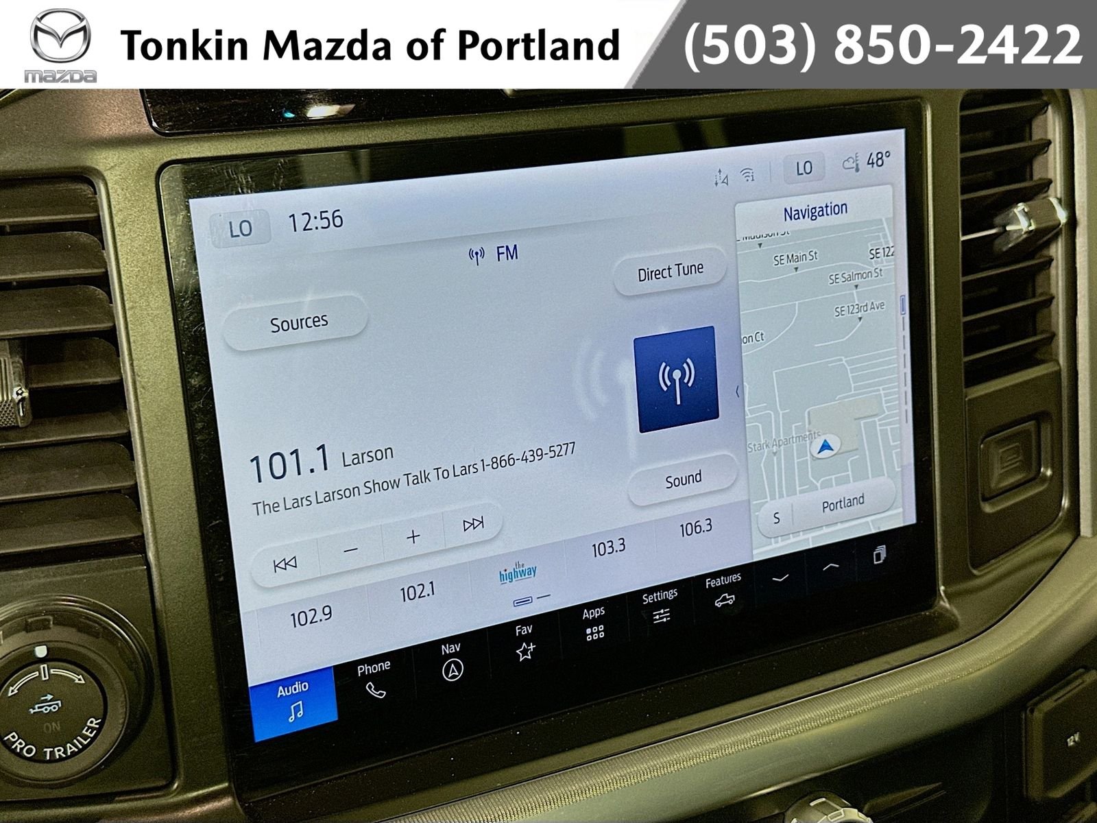 Used 2025 Oxford White Ford Lariat image 15