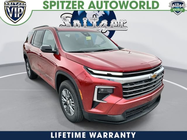 2026 Chevrolet Traverse LT Red at Spitzer Autoworld Chevy Buick GMC Cadillac