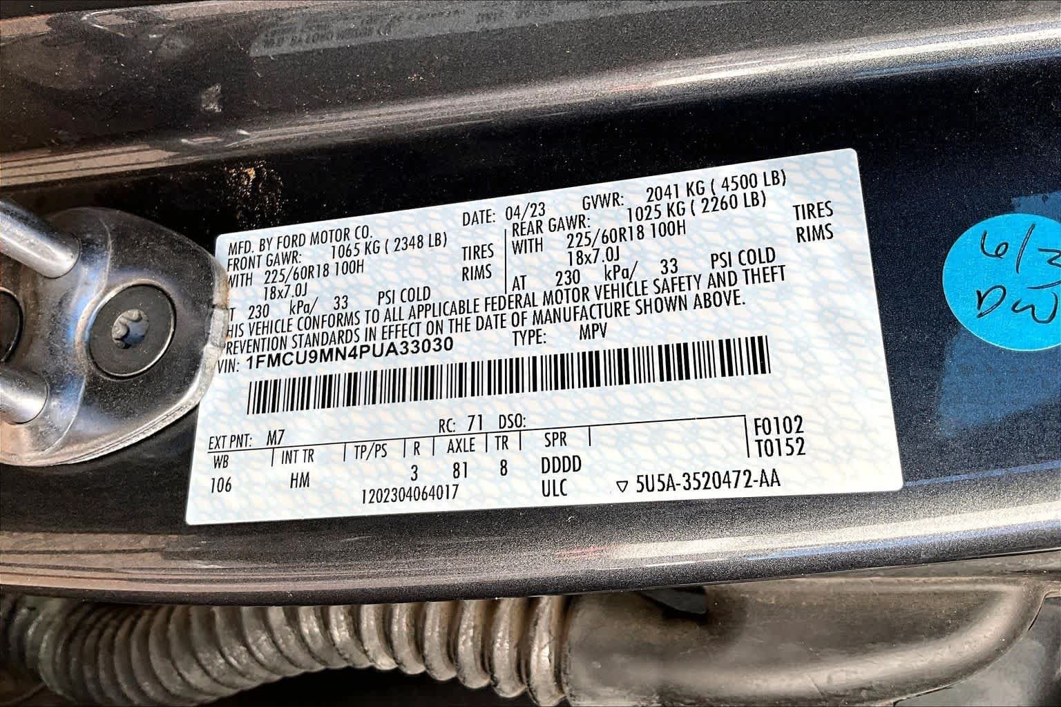 Used 2023 Carbonized Gray Metallic Ford ST-Line image 37