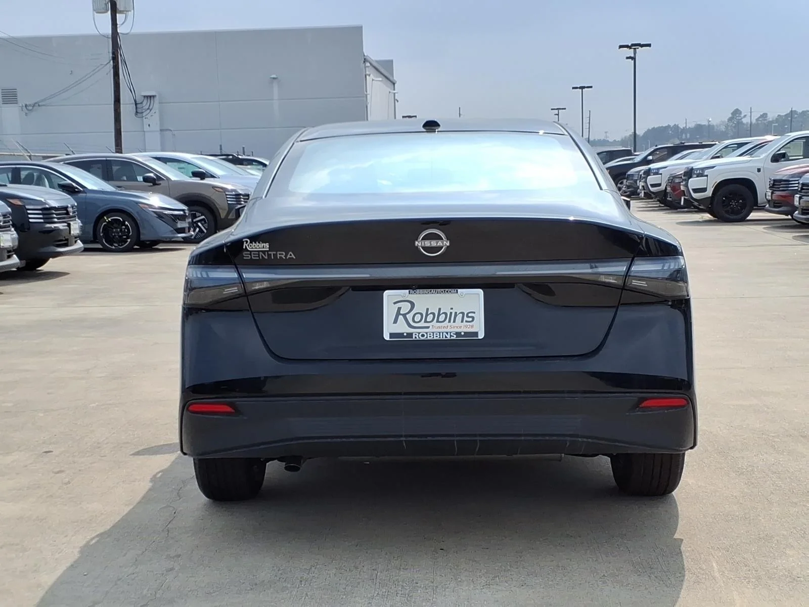 2026 Nissan Sentra SV Black at Robbins Nissan
