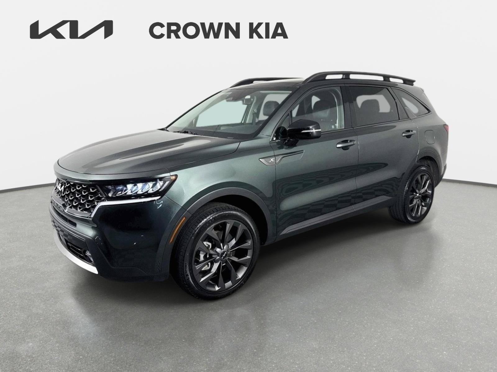 Used 2023 Aruba Green Kia X-Line EX image 1