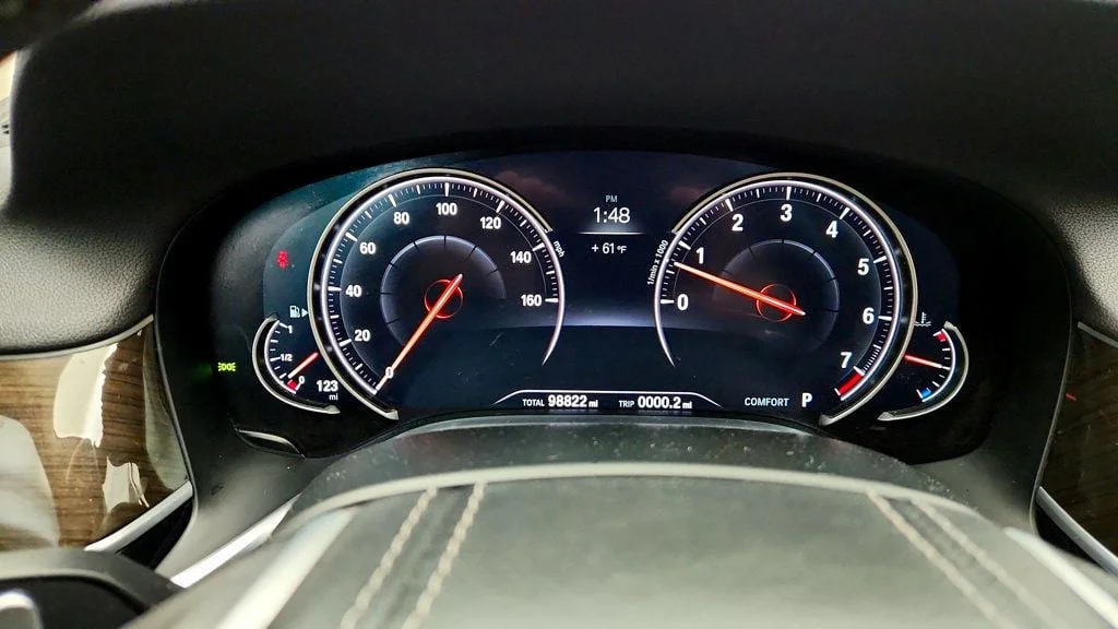 Used 2018 Black Sapphire Metallic BMW 740i xDrive image 15