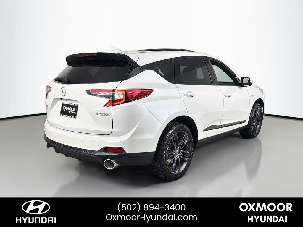 Used 2021 Platinum White Pearl Acura w/A-Spec Package image 7