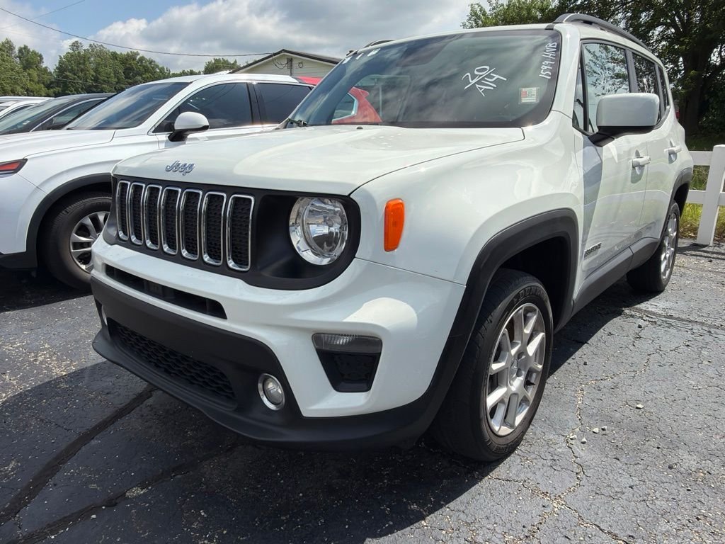 Used 2020 White Jeep Latitude image 2