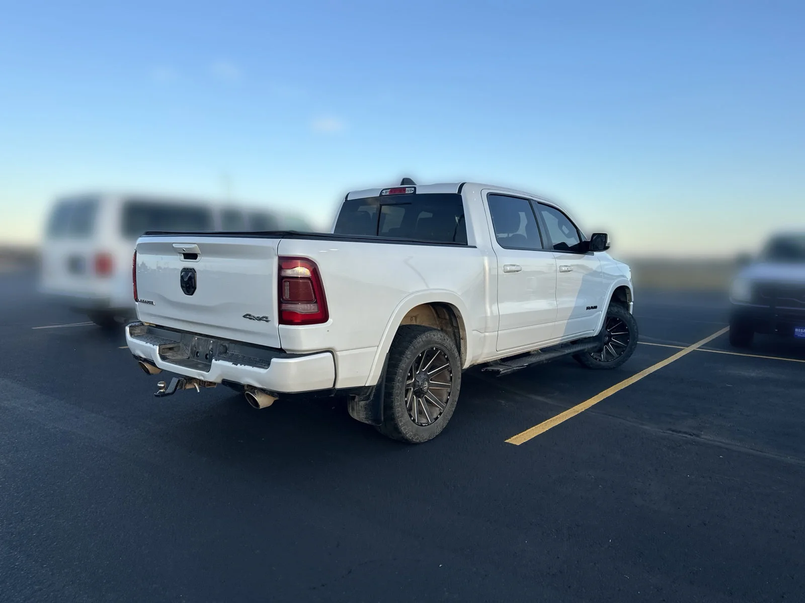 Used 2019 Off-white Ram Laramie image 3