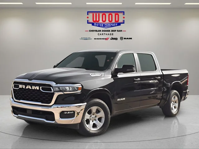 Used 2025 Diamond Black Crystal Pearlcoat Ram Big Horn/Lone Star image 7