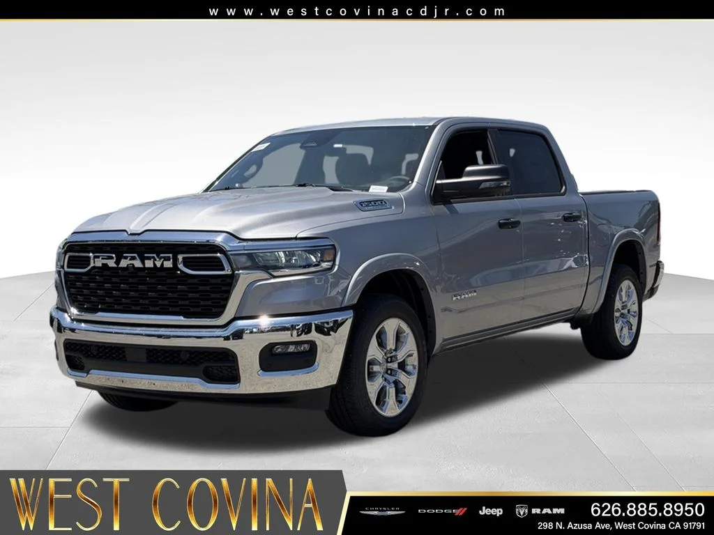 New 2026 Billet Silver Metallic Clear-Coat Exterior Paint RAM Big Horn/Lone Star image 1