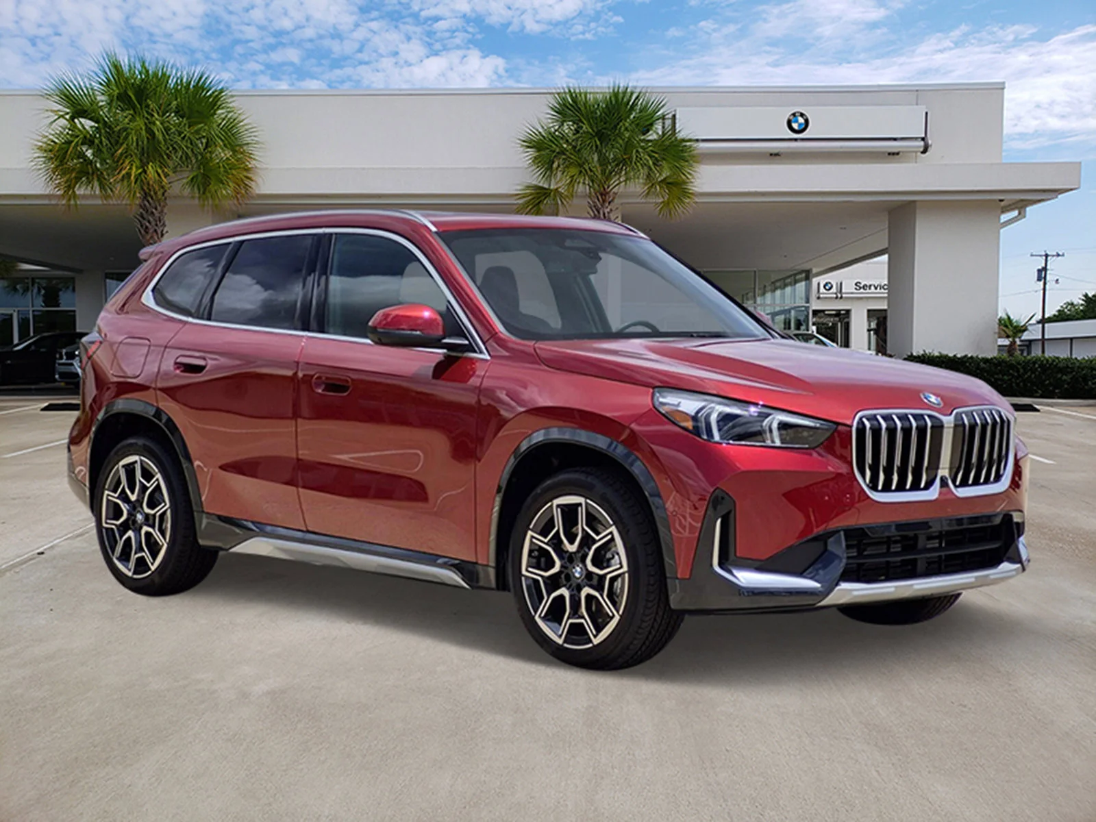 New 2026 Vegas Red Metallic BMW xDrive28i image 3