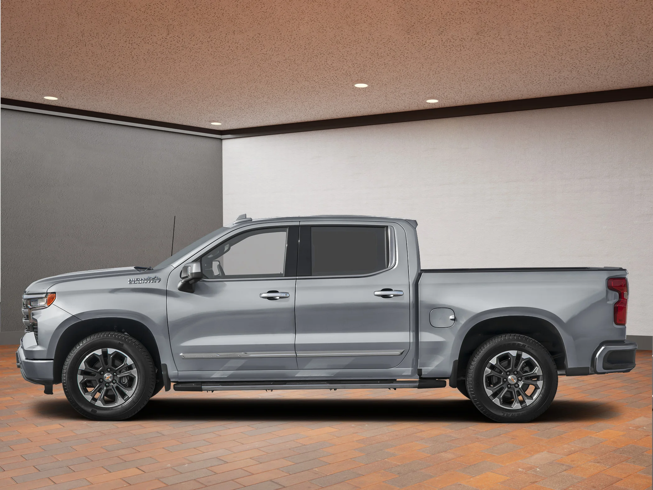 New 2026 Grey Chevrolet Crew Cab Short Box 4-Wheel Drive High Country image 3