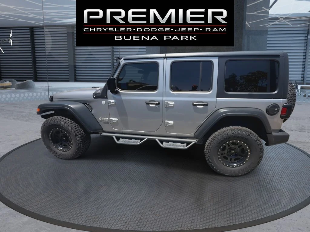Certified Used 2019 Silver Jeep Unlimited Sport S image 5