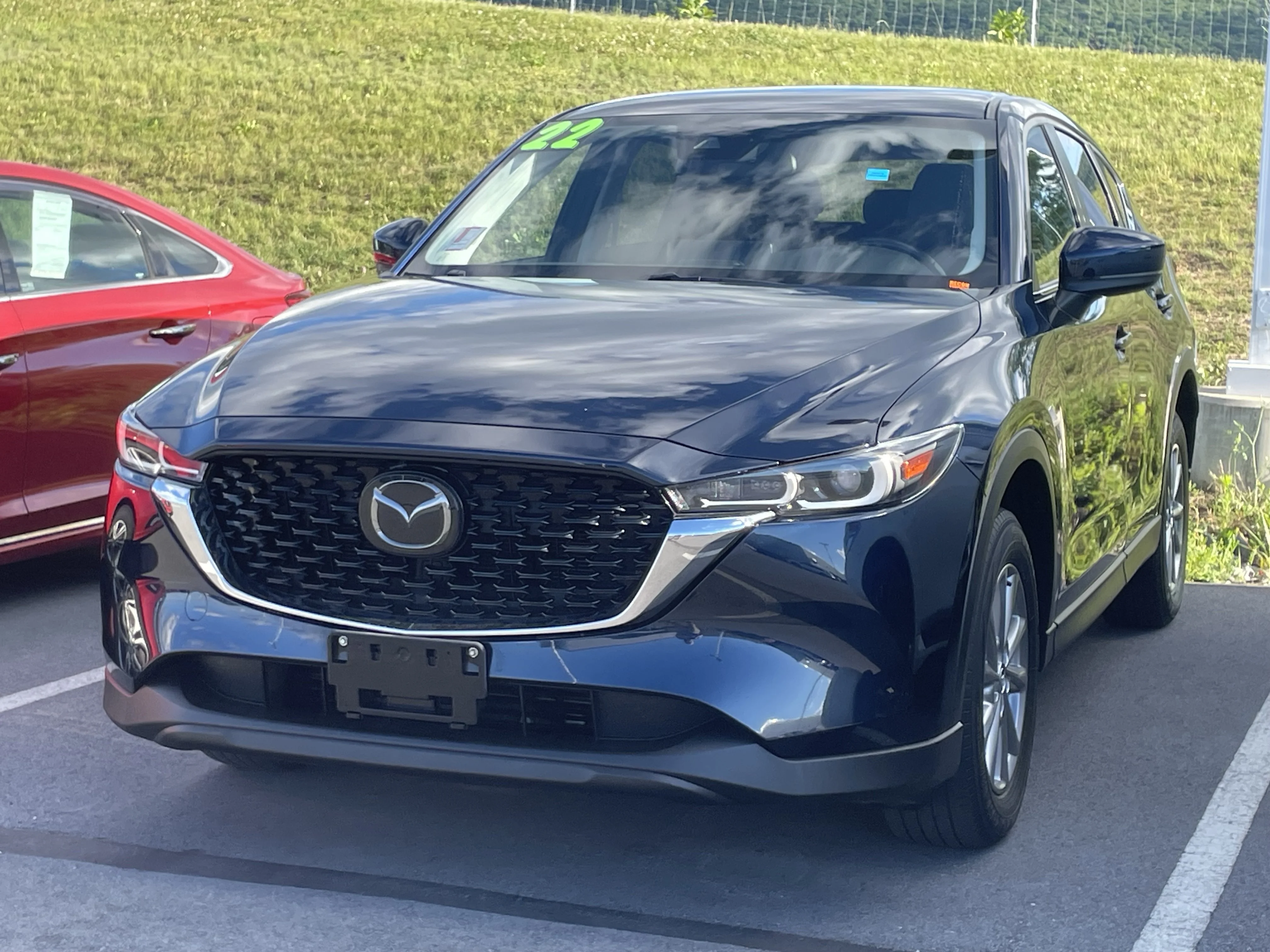 Used 2022 Deep Crystal Blue Mica Mazda 2.5 S Select Package image 9