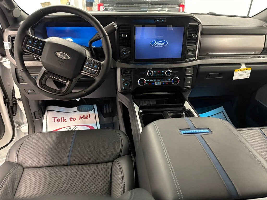 New 2026 Star White Metallic Tri-Coat Ford F-250® Platinum® image 12