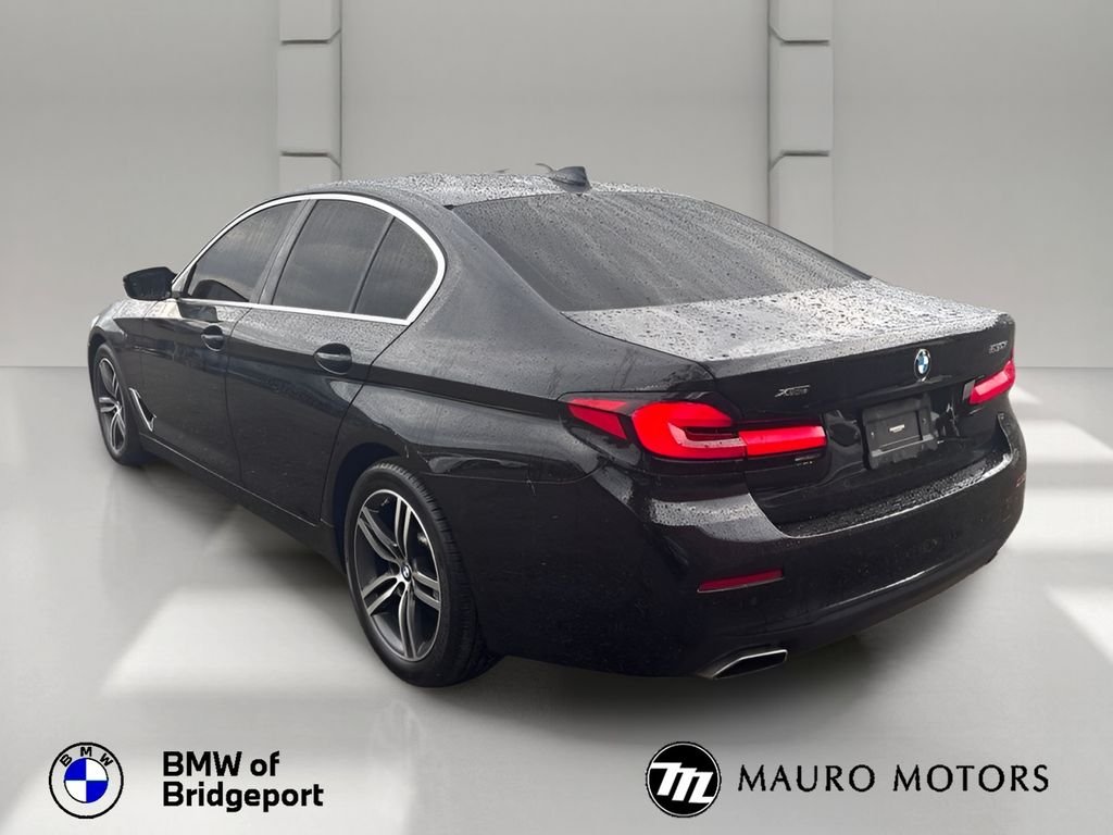 Certified Used 2023 Black BMW 530i xDrive image 5