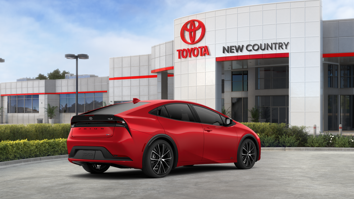 New 2026 Supersonic Red Toyota XLE AWD image 10