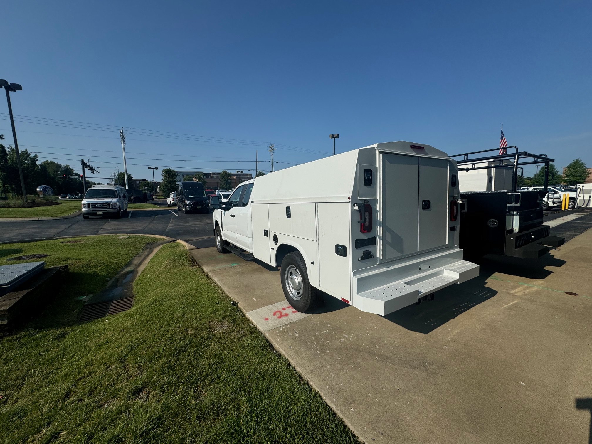 New 2026 Oxford White Ford F-250® XL image 3