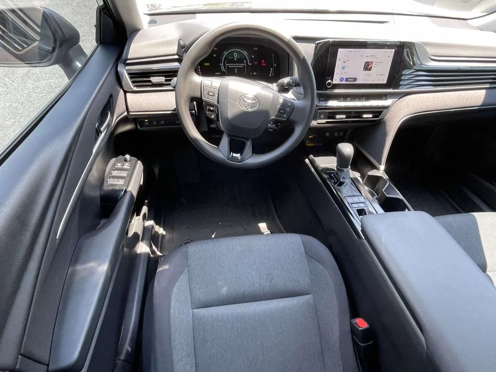 Used 2025 Midnight Black Metallic Toyota LE image 11