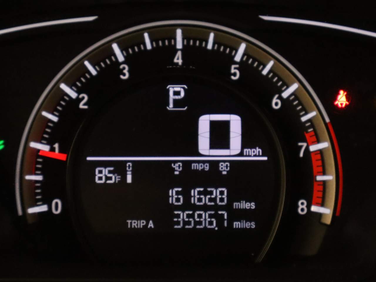 Used 2017 Taffeta White Honda LX image 5