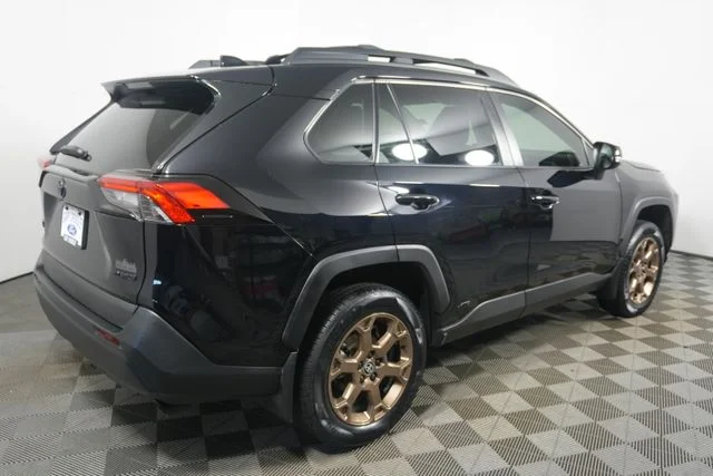 Used 2024 Midnight Black Metallic Toyota Woodland Edition image 3