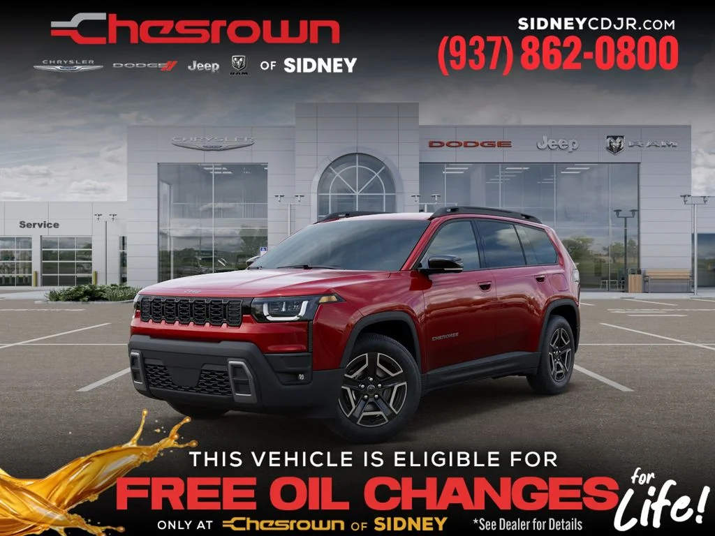 New 2026 Red Hot Pearl-Coat Exterior Paint Jeep Limited image 1