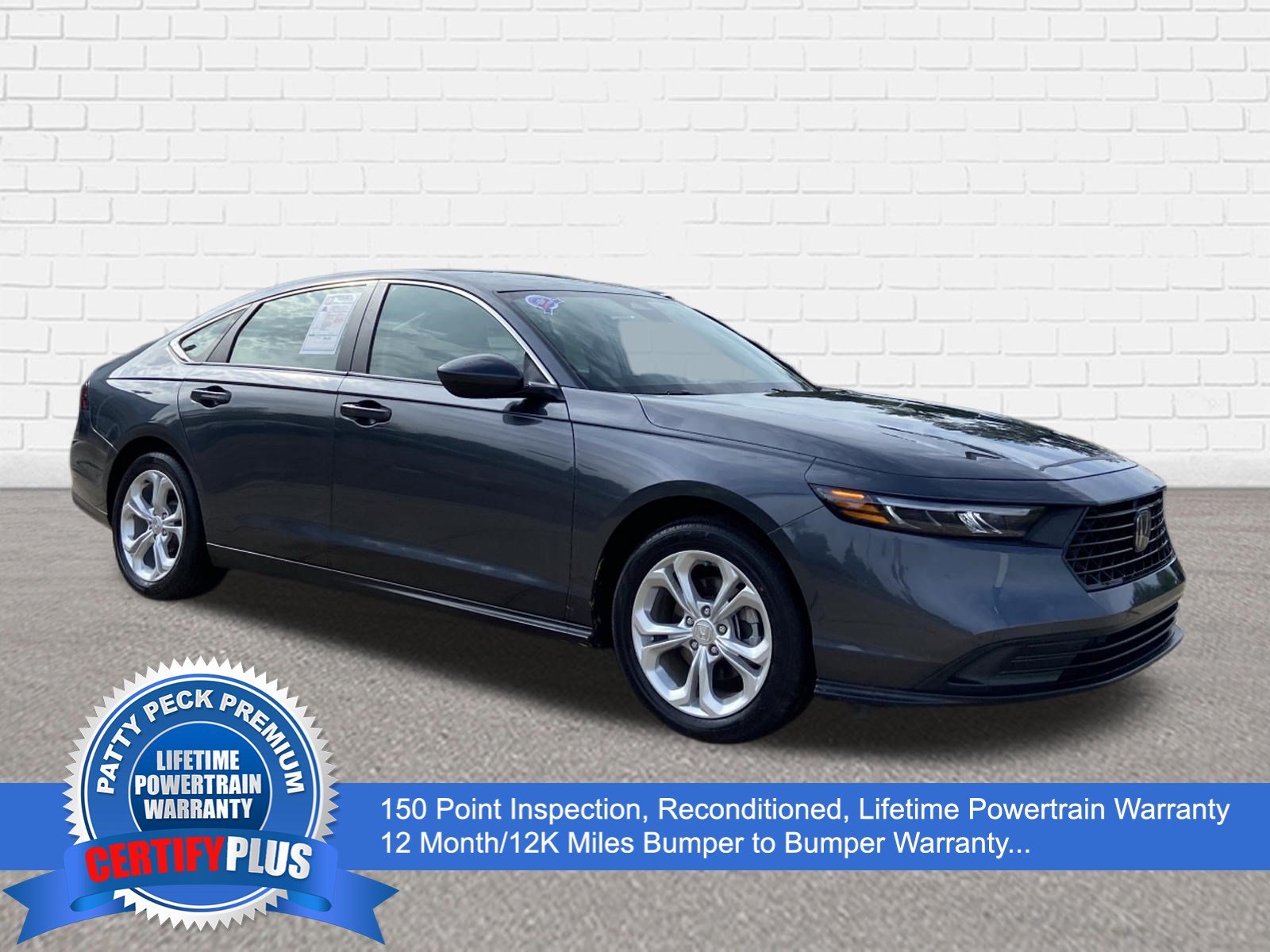 Used 2024 Meteorite Gray Metallic Honda LX image 1