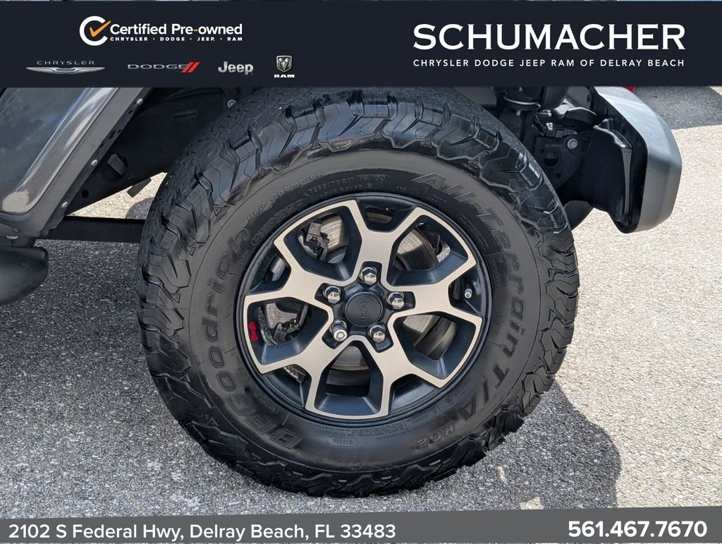 Used 2022 Gray Jeep Rubicon image 9
