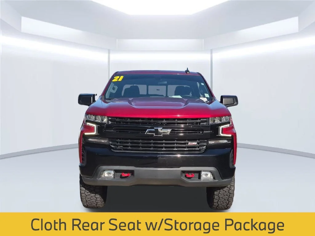 Used 2021 CHERRY RED TINTCOAT Chevrolet LT Trail Boss image 10