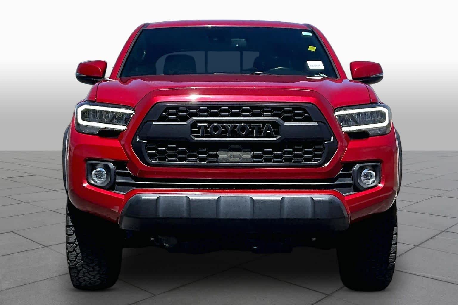 Used 2021 Barcelona Red Metallic Toyota TRD Off Road image 4